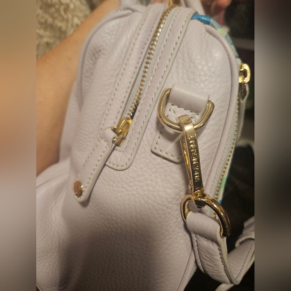 Vera Bradley Camofloral Gray Mario Satchel New With Tags - Picture 8 of 8